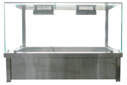 Atosa BM3 | Hot Food Display | 1070mm | Holds 6 x 1/2 GN Pans (PANS NOT INCLUDED) | 10Amp