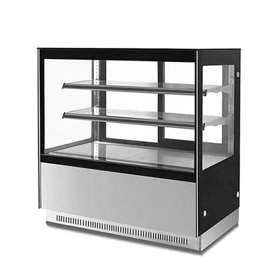 Bonvue GAN-1800RF2 | Modern 2 Shelves Cake or Food Display | 1800 mm | 785 L