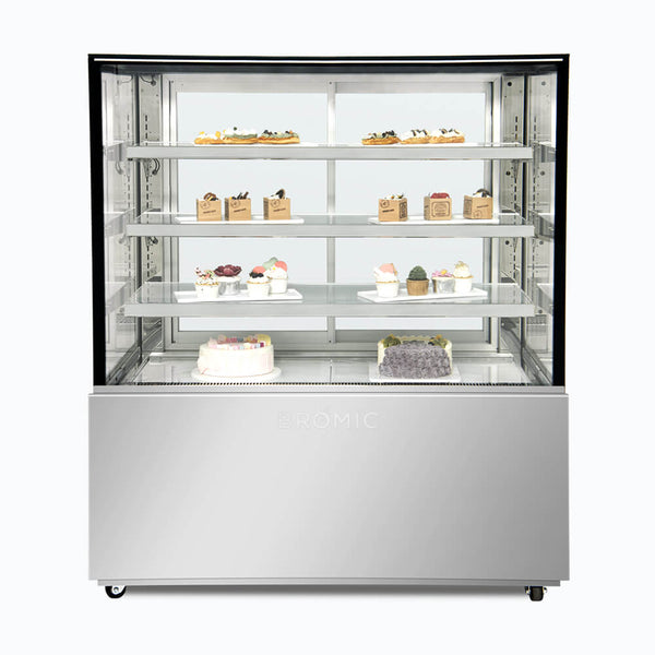 Cake Display Cabinet, Bromic, FD4T1200C-NR, Double Glazed, 4 Tier, Cake Display Case, 1200mm