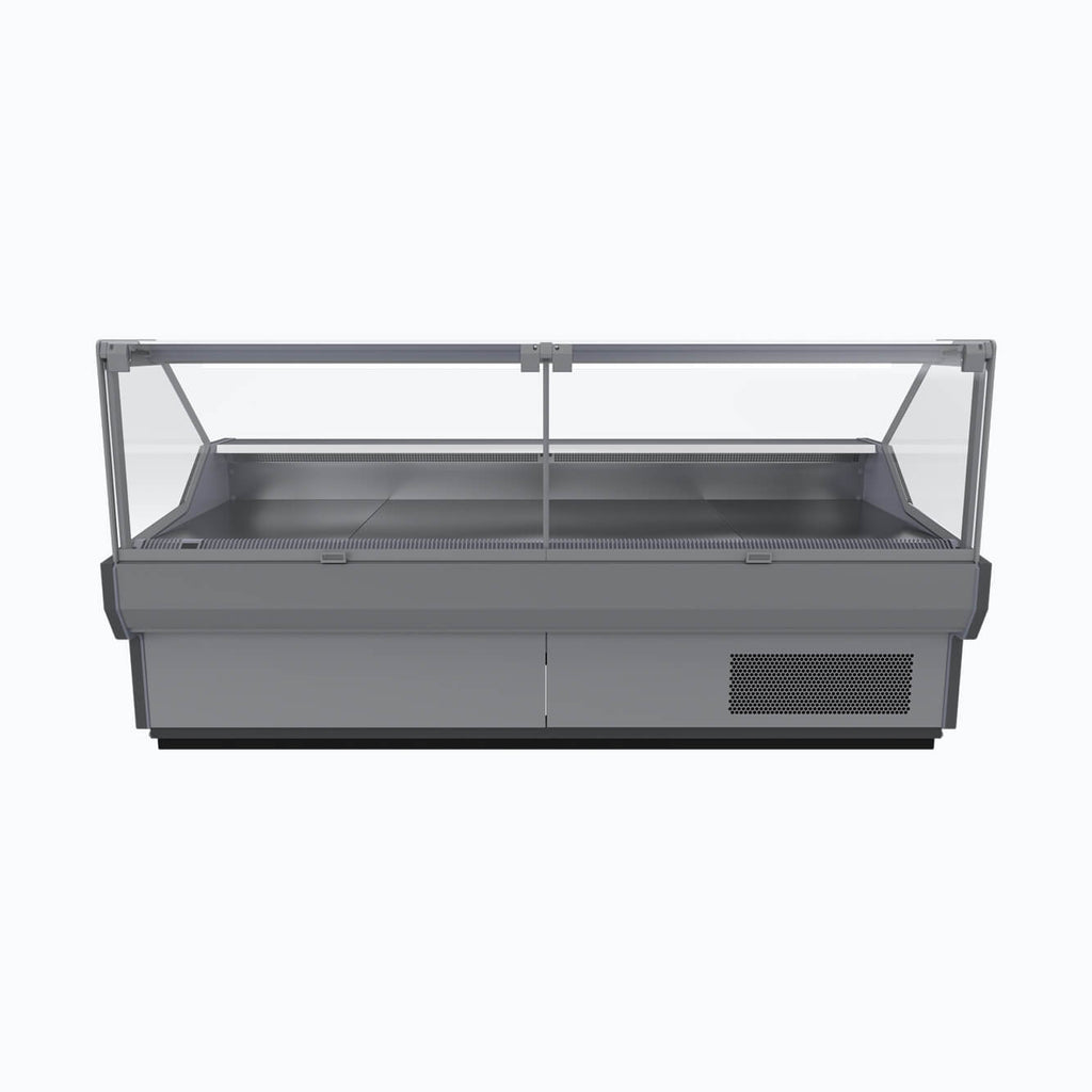 Deli Display Fridge, Bromic, DD1250SG-NR, Refrigerated Display Cases, Square Glass, 1330mm