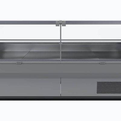 Bromic DD1250SG-NR | Showcase Fridge | Square Glass | Deli Display Fridge | 1330mm