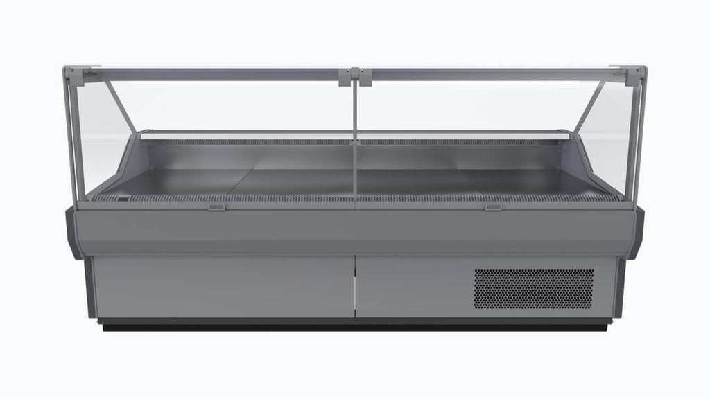 Deli Display Fridge, Bromic, DD2500SG-NR, Refrigerated Display Cases, Square Glass, 2580mm