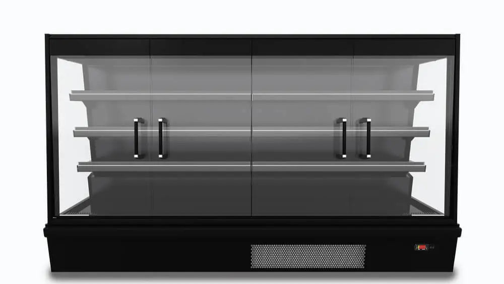 Multideck Display Fridge, Bromic, SVM1000HD-NR, Double Hinged Door