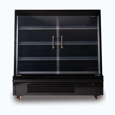 Bromic SVM1580HD-NR | Double Hinged Door | 559L Semi Vertical |Multideck Display Fridge