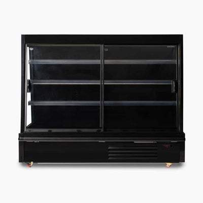 Bromic SVM1875SD-NR | Double Sliding Door | 664L Semi Vertical | Multideck Display Fridge