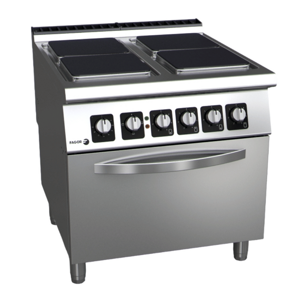 Electric 4 Burners, F.E.D C-E941, Fagor Kore, 900 Series, Electric, Stove Burner, with Oven