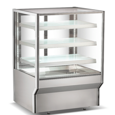 Bonvue C1510-3S | Chilled Food Display | Square Cabinet | Glass Display Cabinet | Chilled Food Display