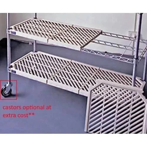 Atlas PM21487EPL | 4 Shelf Plastic Mat Shelving Kits | 535 mm Deep | 1220 mm Wide