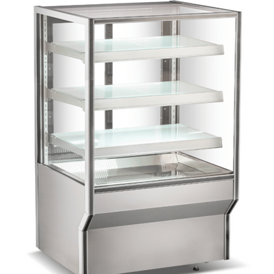 Bonvue C1210-3S | Chilled Food Display | Square Cabinet | Glass Display Cabinet | Chilled Food Display