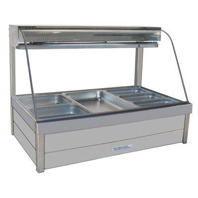 Roband CFX23RD | Curved Glass | Refrigerated Cold Plate | Refrigerated Salad Bar
