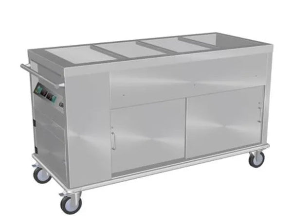 
Culinaire CH.BMHM.3 | 3 Modules | Island Bain Marie | Hot Cupboard | Commercial Bain Marie | Mobile | Bain Marie
