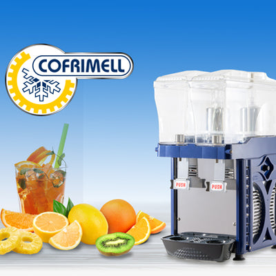Cofrimell CF-0654A 2.05 | MINI CAPRI 2 | 2 Bowl | Refrigerated Drink Dispenser