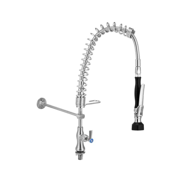 3monkeez T-3M53100-C Compact Single Bench Mount Pre-Rinse Unit I No Pot Filler