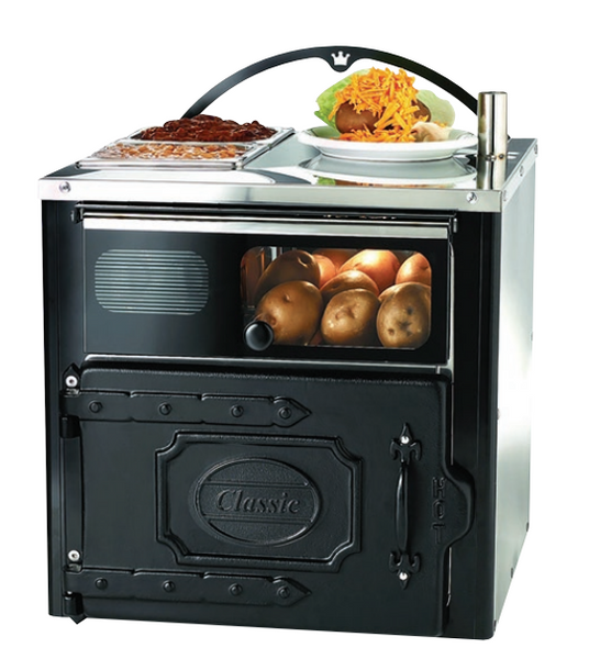 King Edward KEE-CLCOMPBLK Classic I Compact I Potato Oven I Convection Oven