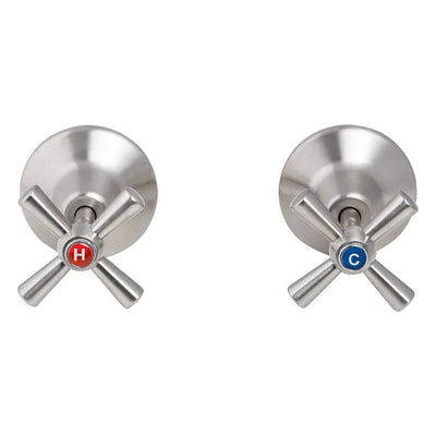 3monkeez T-3M60300 Cross Handle Wall Top Assembly