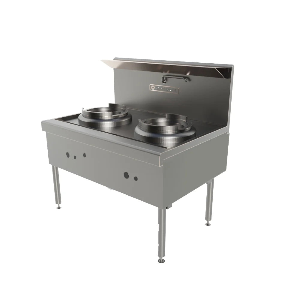 Goldstein CWA2D/B |Asian Cooking Range | Duck Bill | 2 Woks  Gas