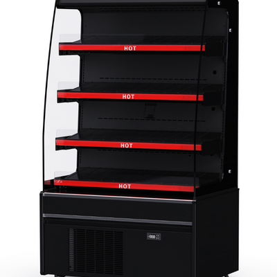 FED DC-900H | Thermaster Grab & Go Heated Cabinet | Hot Open Display | Hot Display