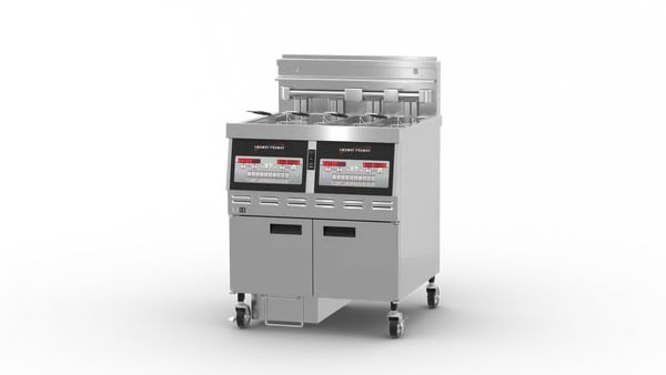 Henny Penny GVE072FF | Double Well Low Oil Volume Open Fryer | Electric