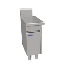 Waldorf BTL8400-CD-RH | Bench Top Cabinet Base | Low Back Version Stainless Steel | Infill Bench I Infill Bench