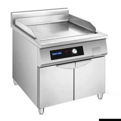 F.E.D EGP800 I Electmax 700 S I Induction Griddle I with Splashback and Door I Griddle I Electric Griddle