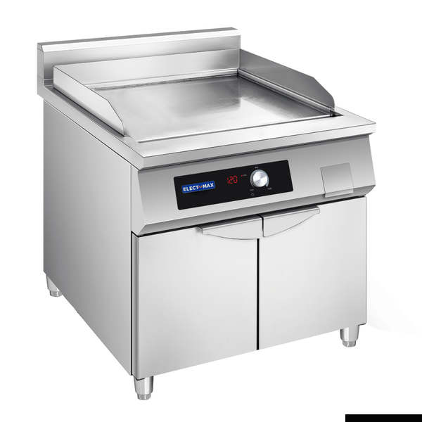 F.E.D EGP800 I Electmax 700 S I Induction Griddle I with Splashback and Door I Griddle I Electric Griddle
