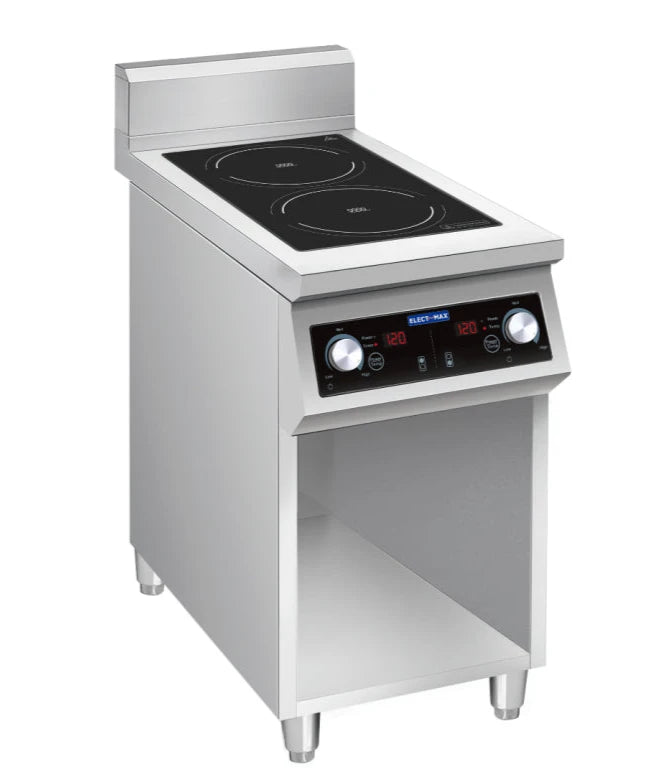 Induction Cooktop, F.E.D, EIC7-400P, 2 Burner, with Splashback