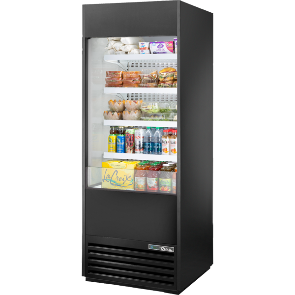 True Refrigeration TOAM-30-HC~NSL01 Upright Open Multideck Refrigerator | 328 Litres