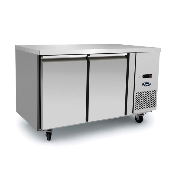 Atosa EPF3421 | 2 Door Under Bench Fridge (1360mm Wide) | Gastronorm | Underbench Refrigerator