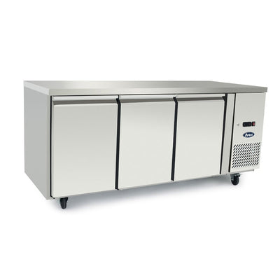 Atosa EPF3431 | 3 Door Under Bench Fridge (1795mm Wide) | Gastronorm | Underbench Refrigerator | 360L