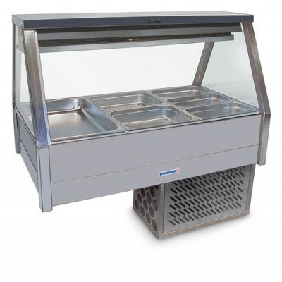 Roband ERX23RD | Straight Glass | Refrigerated Cold Plate | Cross Fin Coil | Refrigerated Salad Bar