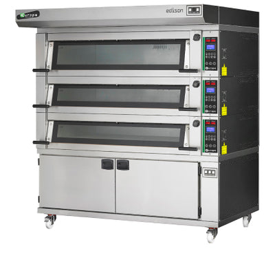 ABP Atlas E2L 24PA I Europa Edison | Commercial Deck Oven I Pizza Deck Oven I Stone Deck Oven