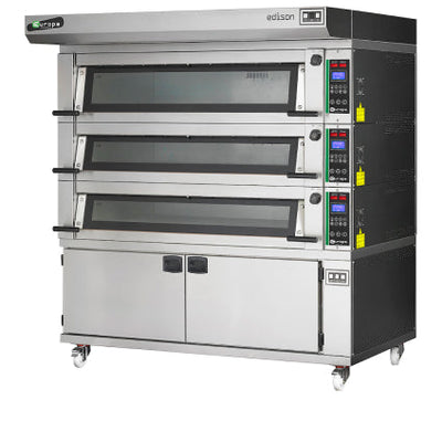 ABP Atlas E43 24PA I Europa Edison | Commercial Deck Oven I Pizza Deck Oven I Stone Deck Oven