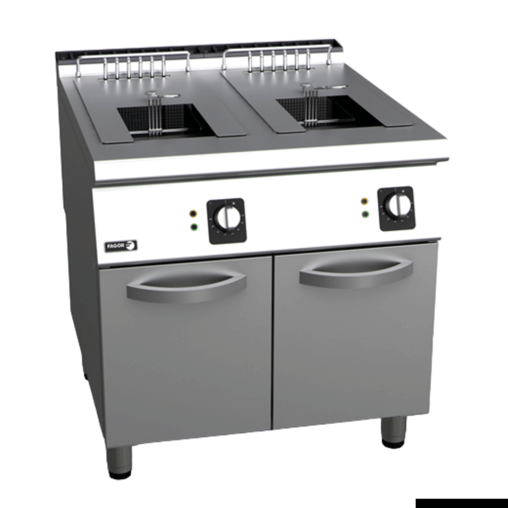 F.E.D F-E9215 Fagor Kore 900 Electric Fryer with 2x15L Tank and 2 Baskets