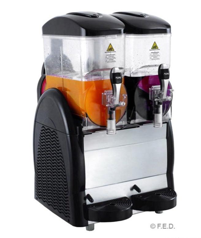 Slushy Machine, F.E.D, FABIGANI-2S, Double Granita