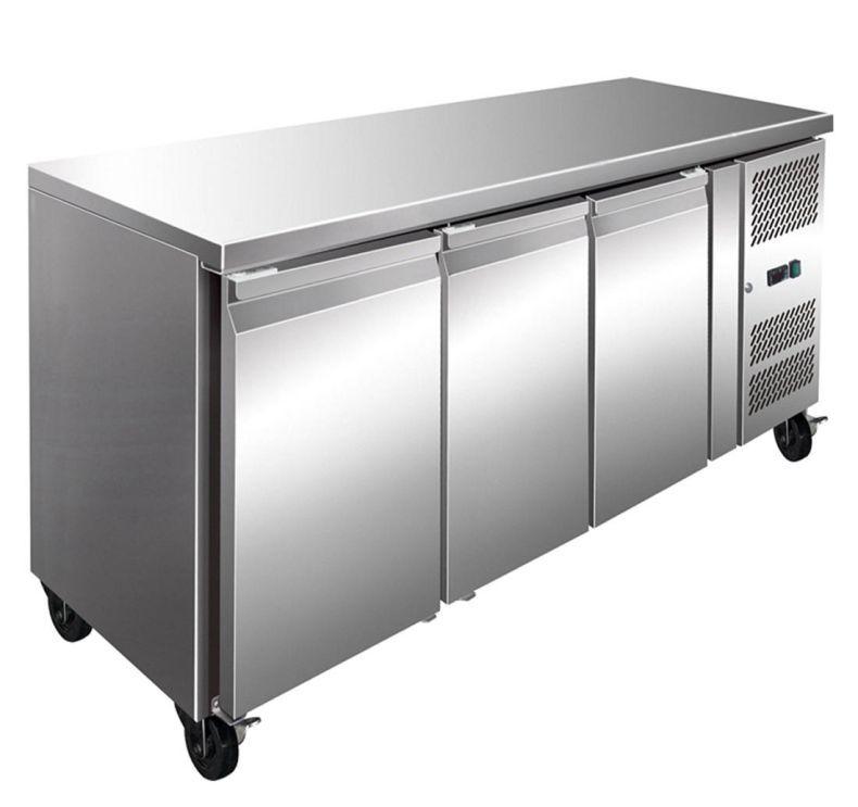 Fridge Freezer, F.E.D FE3100BT, 3 Door, 386L, Fridge Freezer, Work Bench