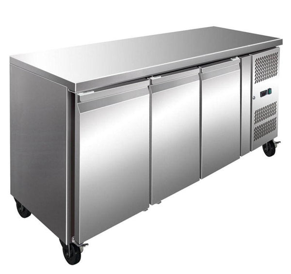 Fridge Freezer, F.E.D FE3100BT, 3 Door, 386L, Fridge Freezer, Work Bench