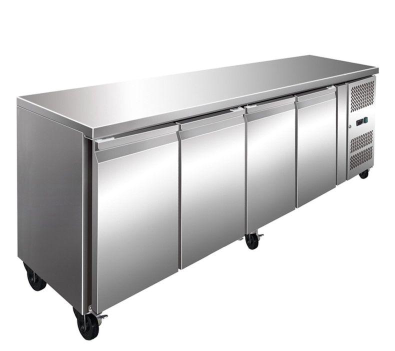 Fridge Freezer, F.E.D FE4100TN, 3 Door, 511L, Fridge Freezer, Work Bench