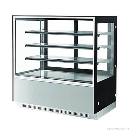 Bonvue GAN-1500RF3 | Modern 3 Shelves Cake or Food Display | 1500 mm | 770 L