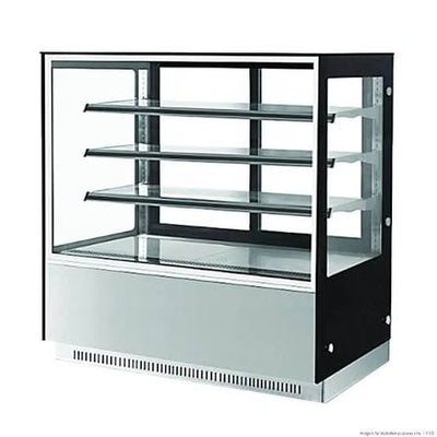 Bonvue GAN-1500RF3 | Modern 3 Shelves Cake or Food Display | 1500 mm | 770 L
