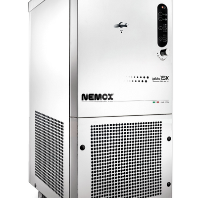 Nemox GELATO 15K CREA I-GREEN I Standing Fridge Freezer I Commercial Ice Cream Machine I Gelato Batch Freezer I Batch Freezer I Ice Cream Machine