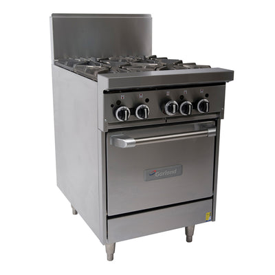 Garland GF24-4L I Cooktop Range I 600mm Wide I 4 Burner I Cooktop with Oven