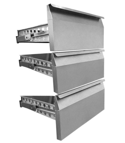 Set of Drawer, F.E.D, GN-3DRAWER, 3 Drawers, Solid Door