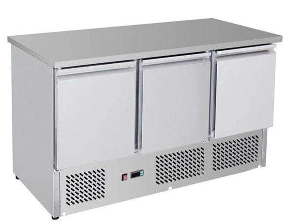 3 Door Fridge, F.E.D, GNS1300B, Workbench, Fridge, 3 Door, 400L