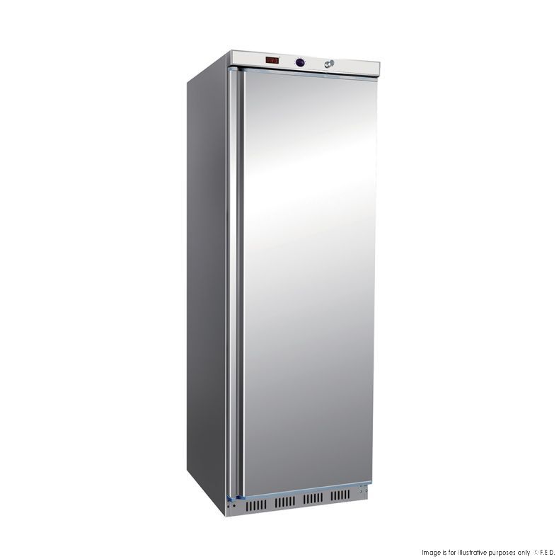 F.E.D HF400 S/S I Thermaster Freezer I Single Door Freezer I Solid 1 Door Freezer