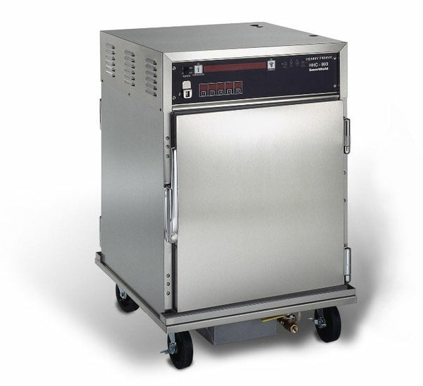 Henny Penny HHC 993 PT-VCDT-DT | Half Size Heated Holding Cabinet with Automatic Humidity Control | Pass Through | On Castors