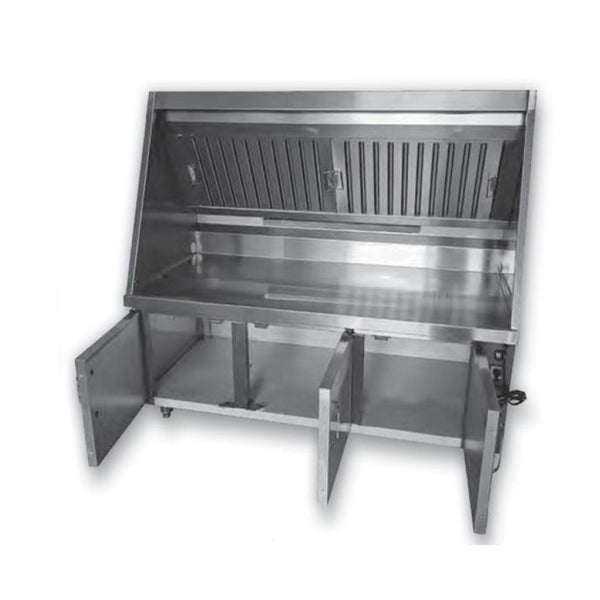 F.E.D HB1500-850 I Range Hood I Work Bench I Kitchen Hood I Kitchen Exhaust Hood