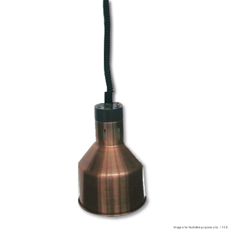 F.E.D HYWAL04 I Antique Copper I Pull Down Heat Lamp
