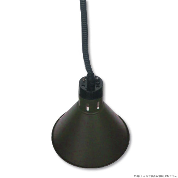 F.E.D HYWBL08 I Black Lamp I Pull Down Heat Lamp