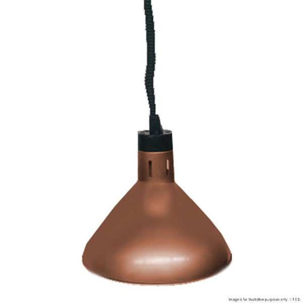 F.E.D HYWBL09 I Antique Copper I Pull Down Heat Lamp
