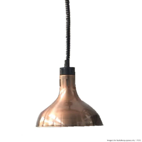 F.E.D HYWCL12 I Antique Copper I Pull Down Heat Lamp